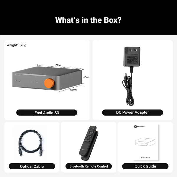 Fosi Audio S3